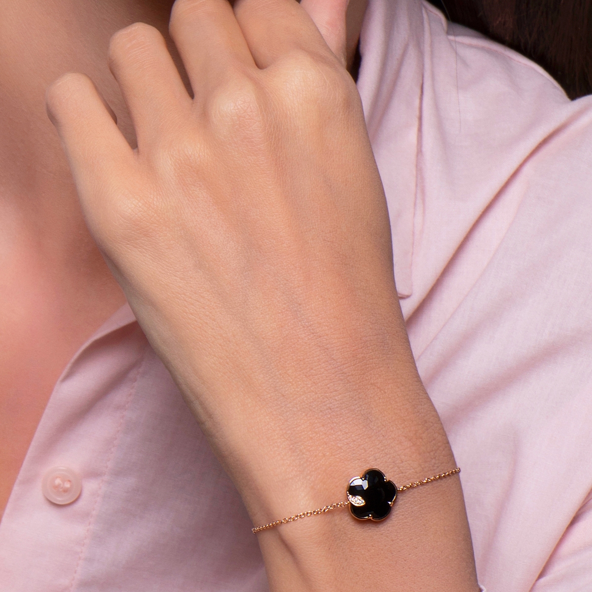 Bransoletka różowe złoto Pasquale Bruni