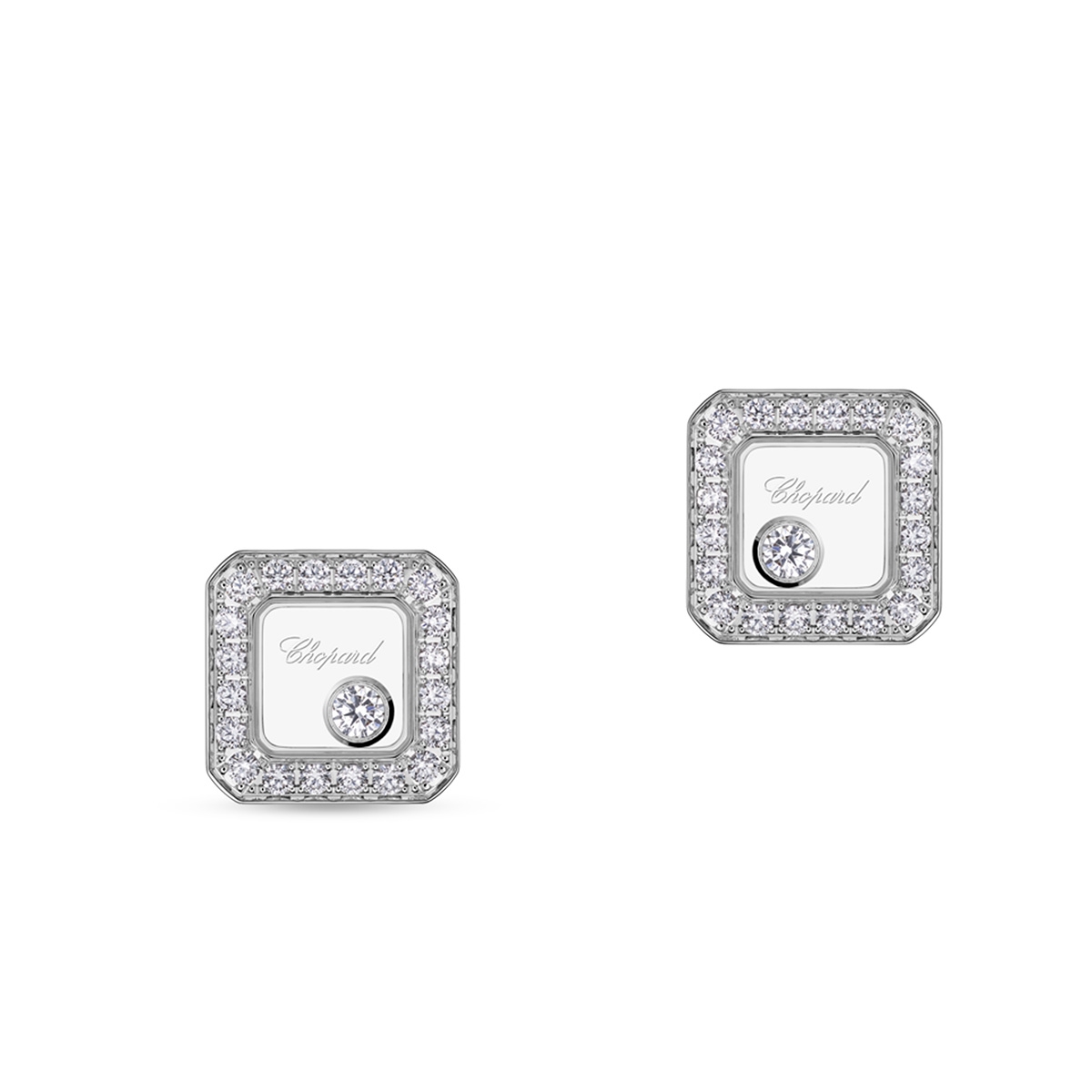 Kolczyki złote Chopard