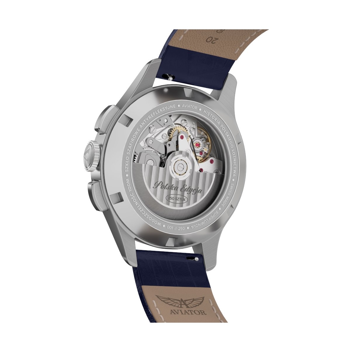 ZEGAREK AVIATOR HERITAGE CHRONOGRAPH TRIMETER POLISH LIMITED EDITION