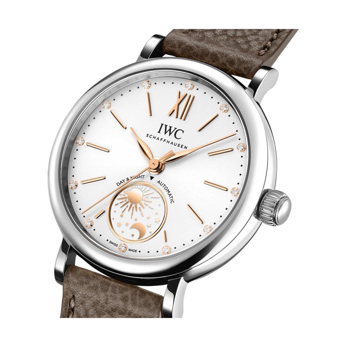 ZEGAREK IWC SCHAFFHAUSEN PORTOFINO AUTOMATIC DAY & NIGHT 34