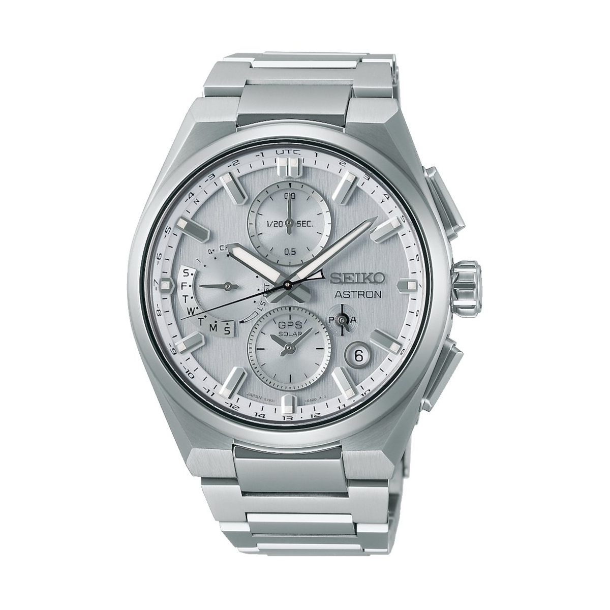 ZEGAREK SEIKO ASTRON GPS Solar 5X Dual-Time Chronograph