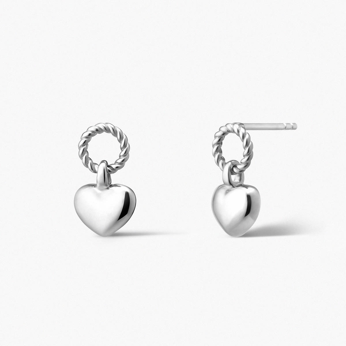 Kolczyki srebrne Czułość