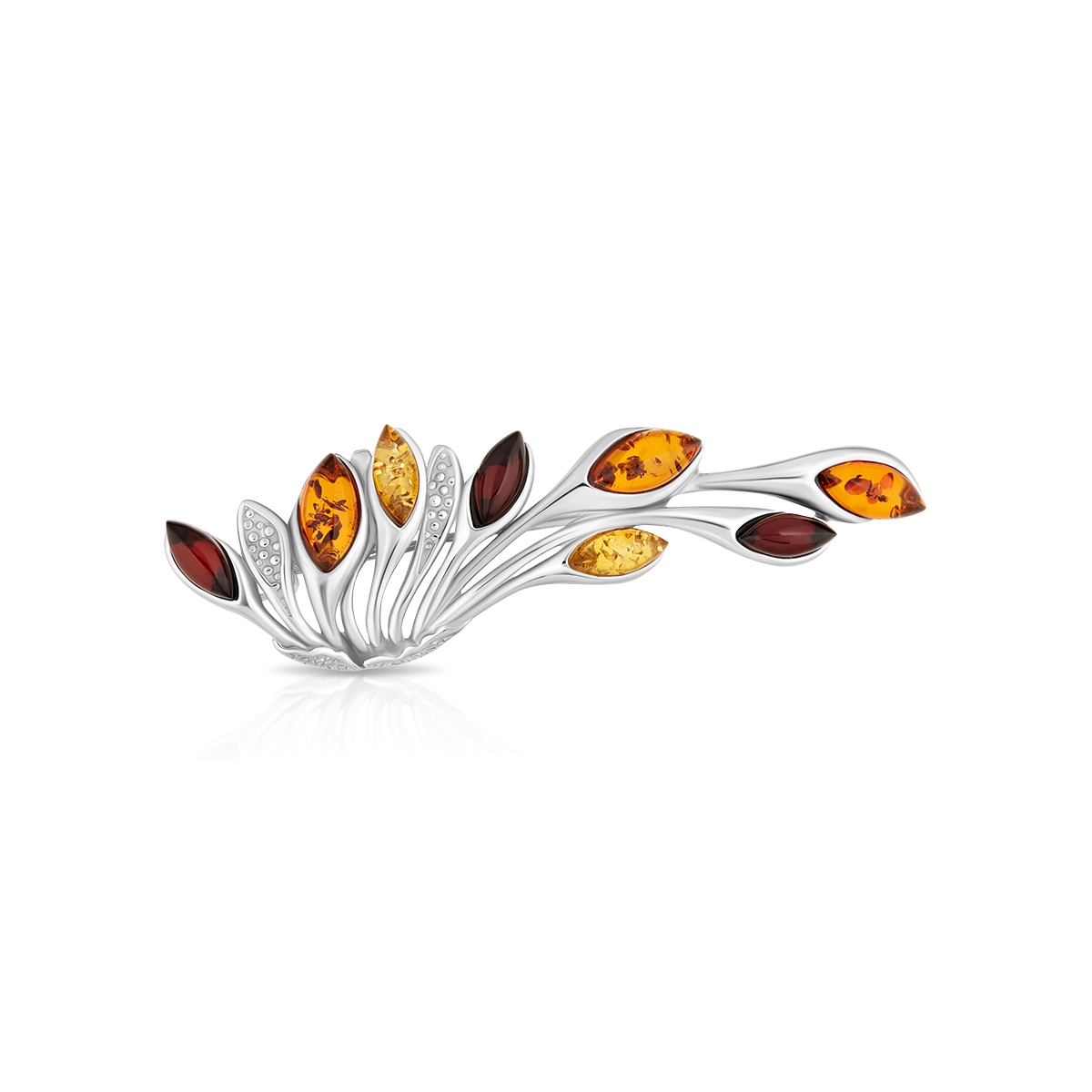 Broszka srebrna W.KRUK