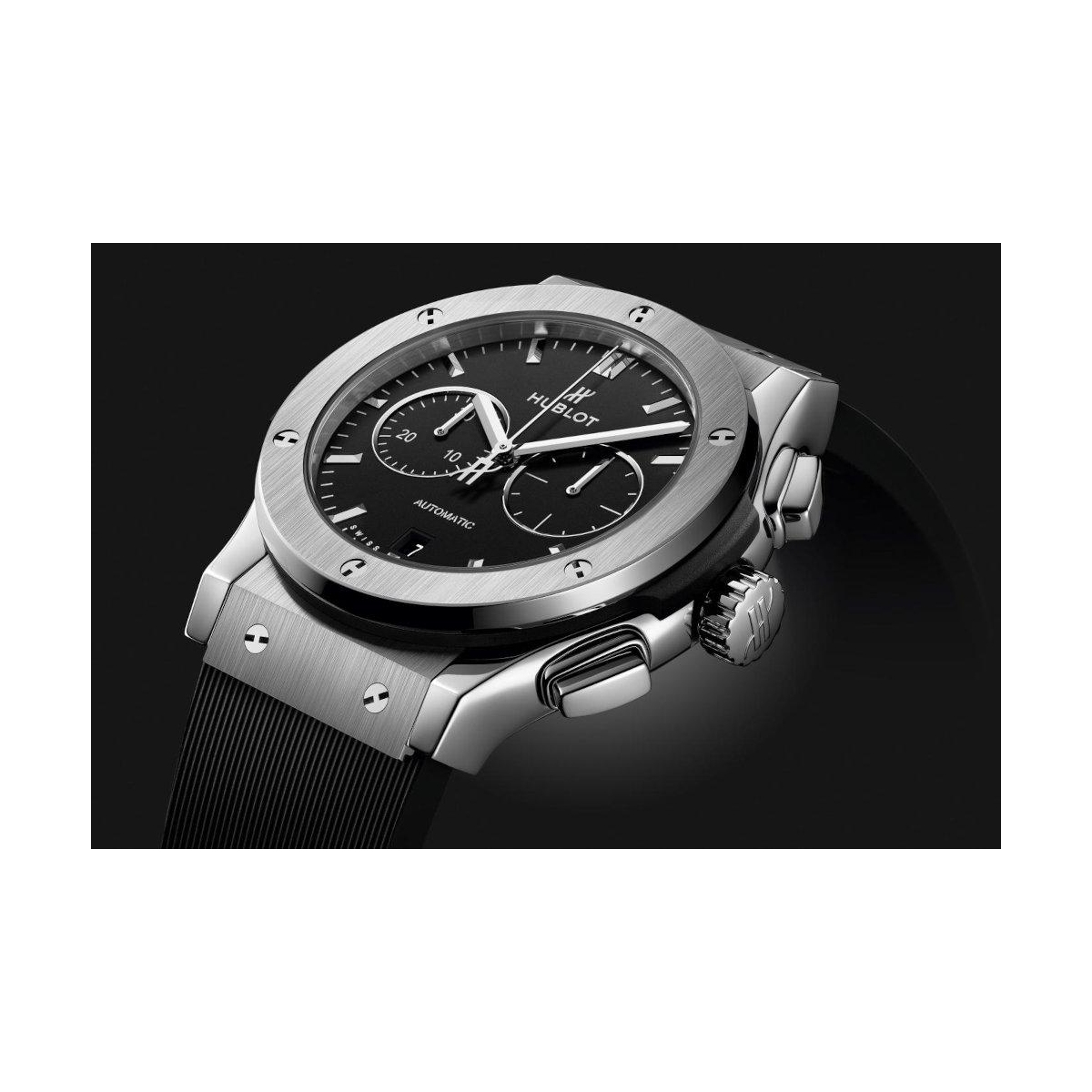 ZEGAREK HUBLOT CLASSIC FUSION CHRONOGRAPH TITANIUM