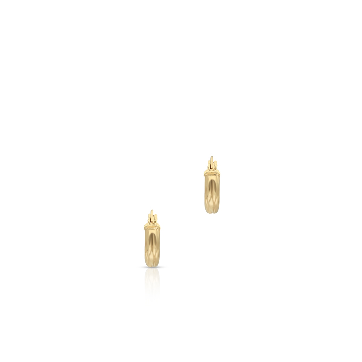 Kolczyki złote koła