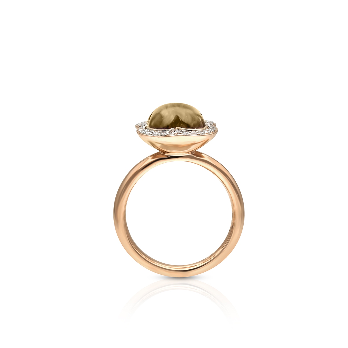 Pierścionek złoty bicolor HULCHI BELLUNI