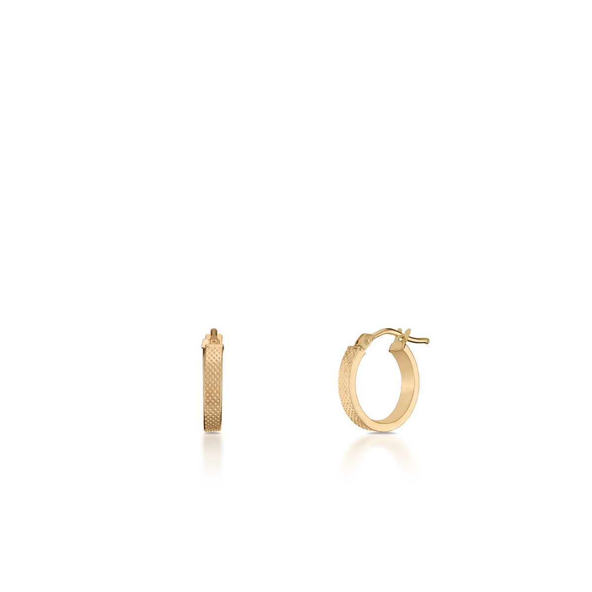 Kolczyki złote koła