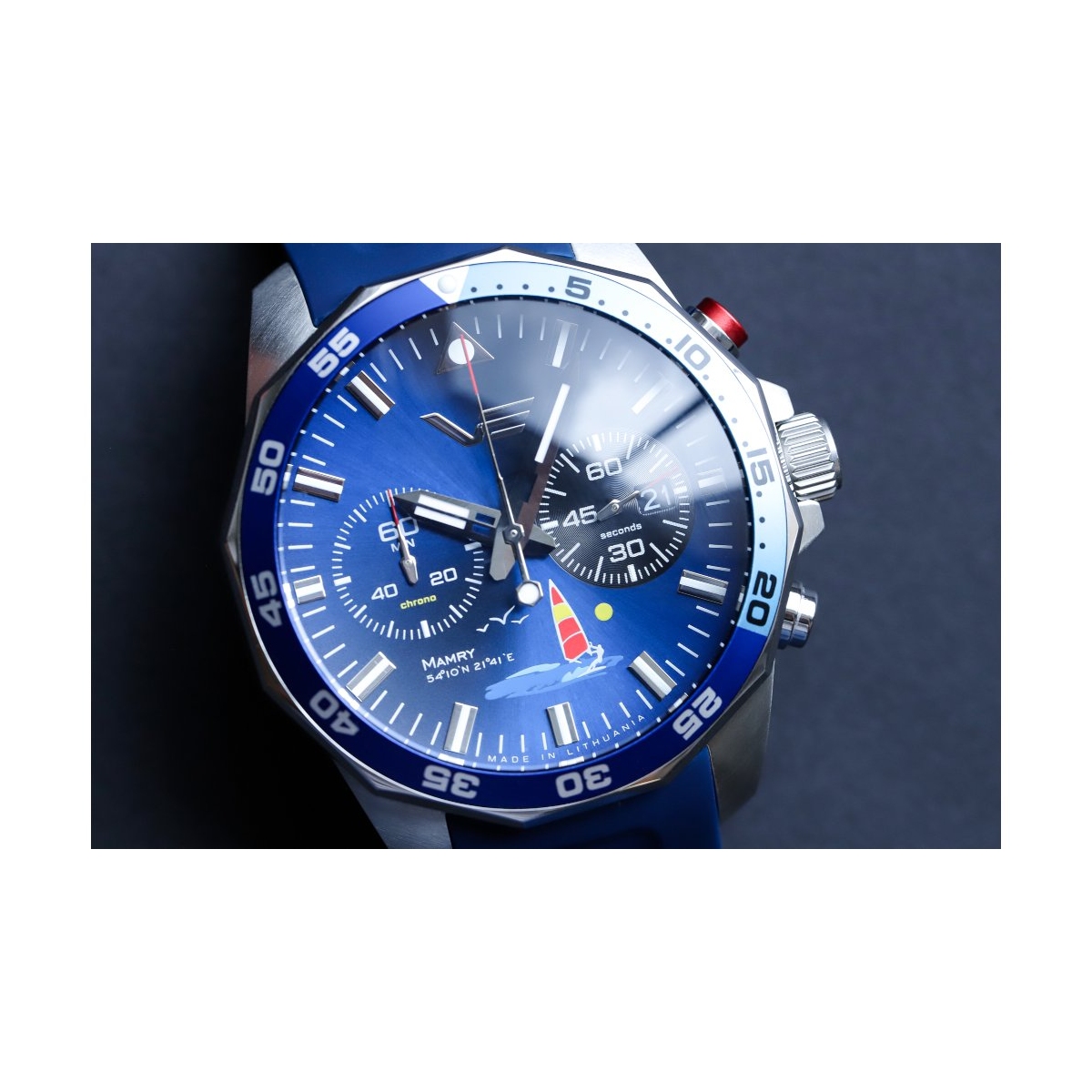 ZEGAREK VOSTOK EUROPE ROCKET N-1 CHRONO MAZURY MAMRY SPECIAL EDITION