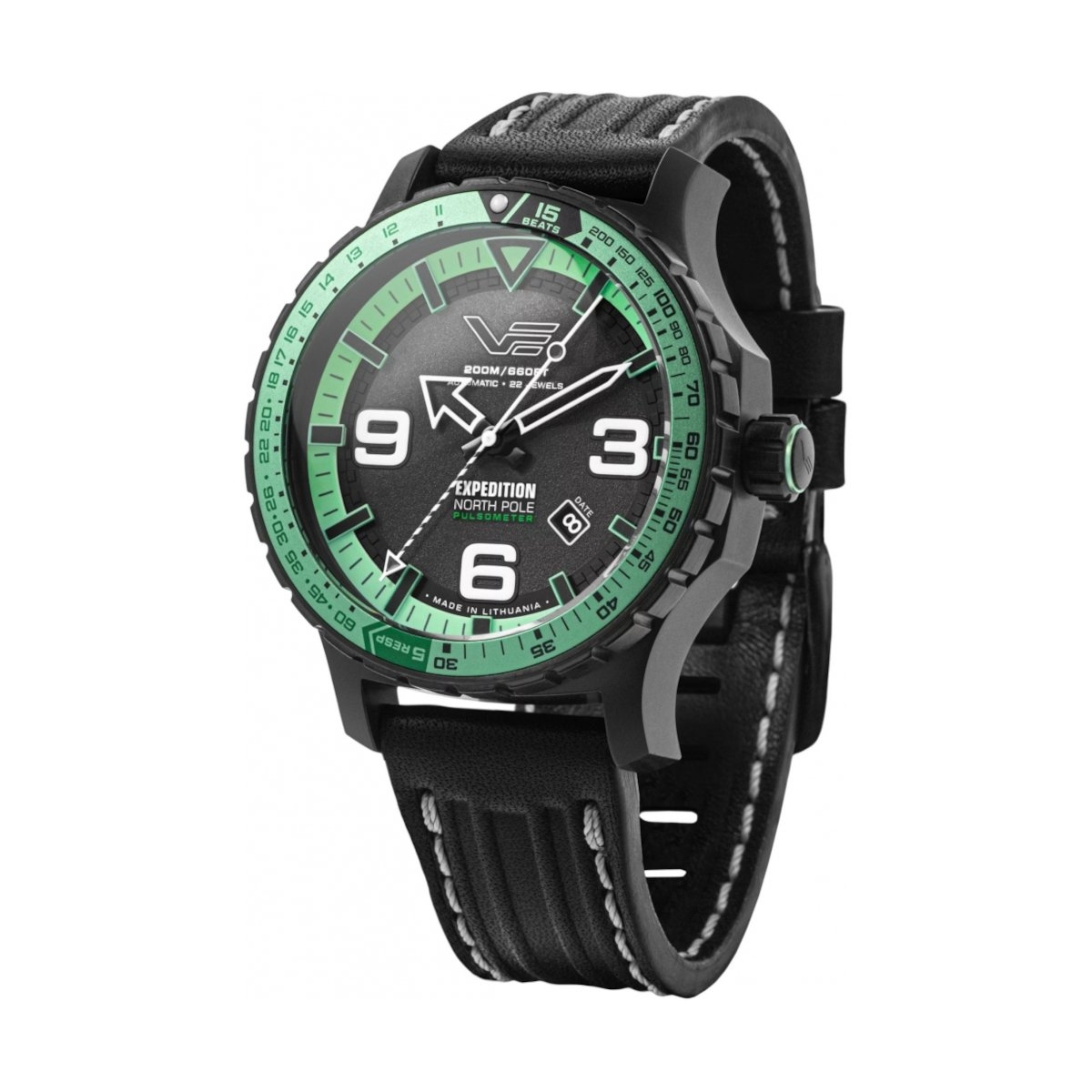 ZEGAREK VOSTOK EUROPE EXPEDITION NORTH POLE 1 POLAR NIGHT AUTOMATIC