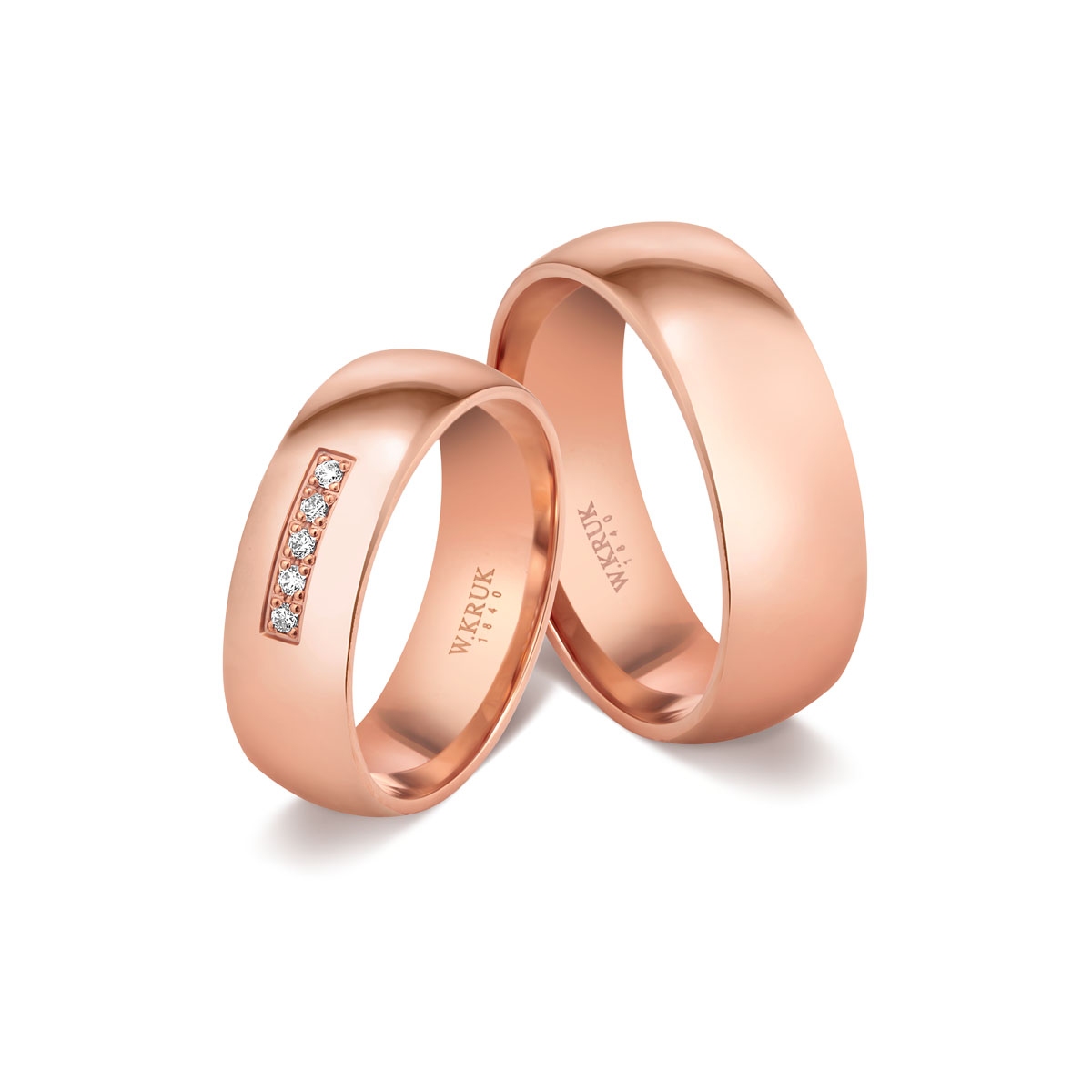 Obrączka złota AURUM męska