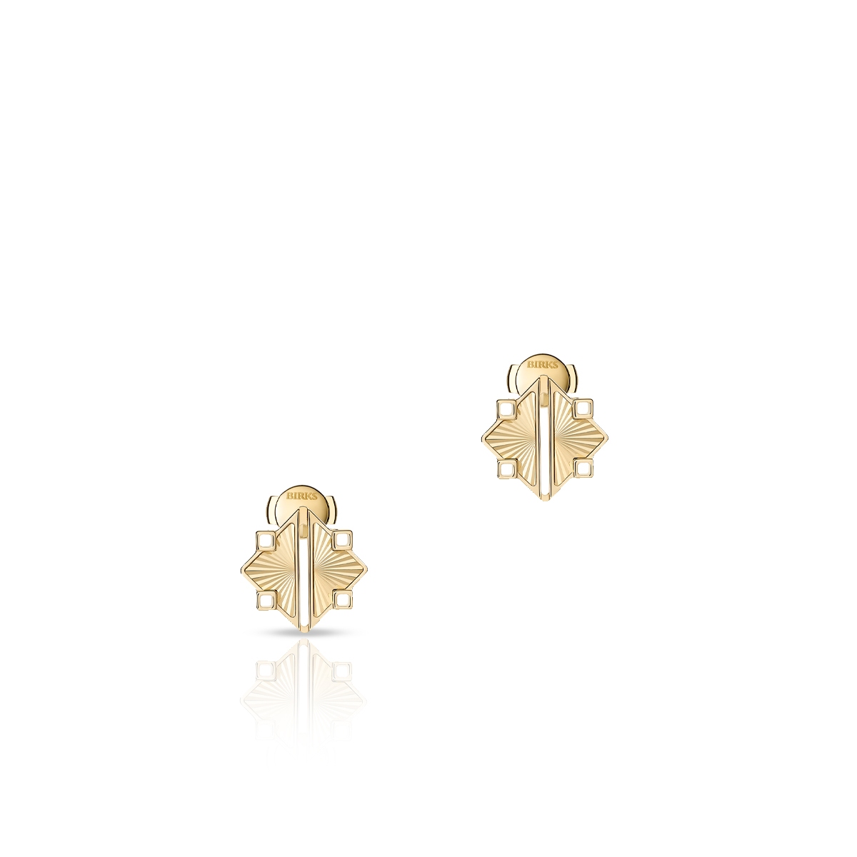 Kolczyki złote Birks