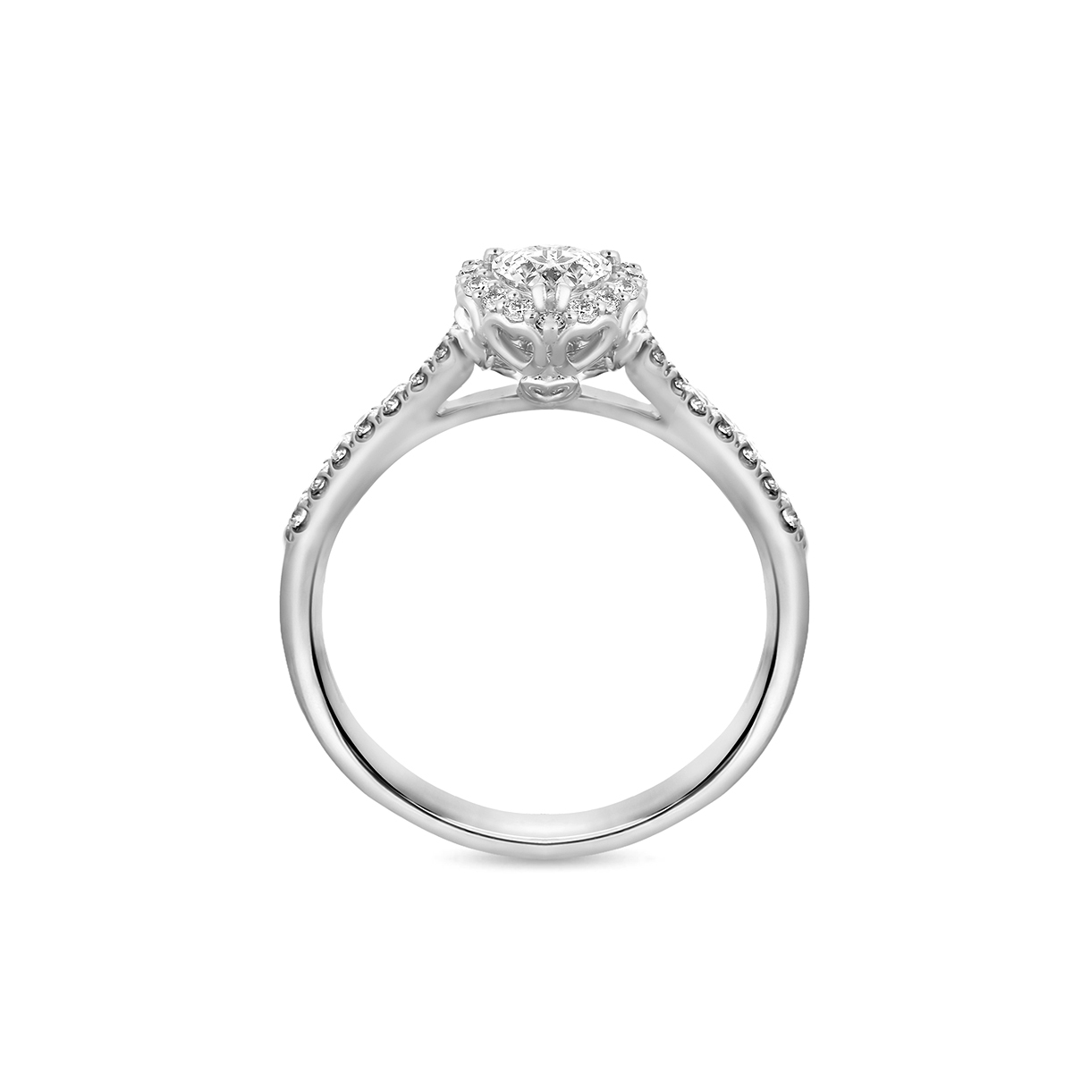 Pierścionek złoty Recarlo