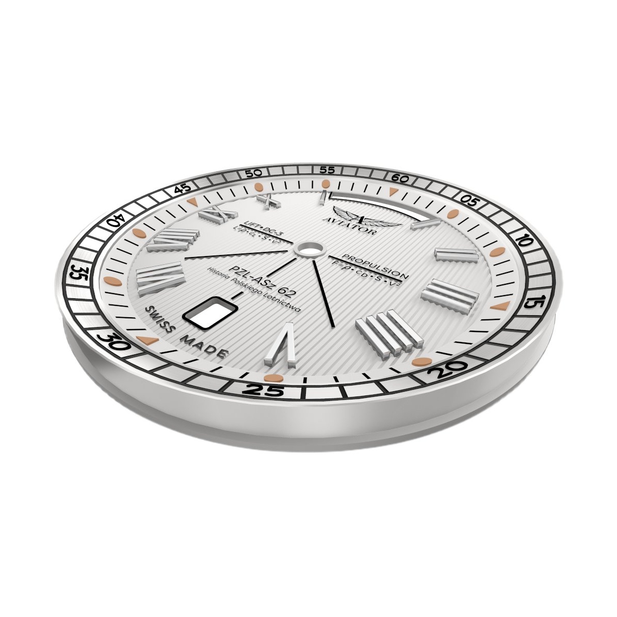 ZEGAREK AVIATOR DOUGLAS DAY-DATE POLSKA EDYCJA