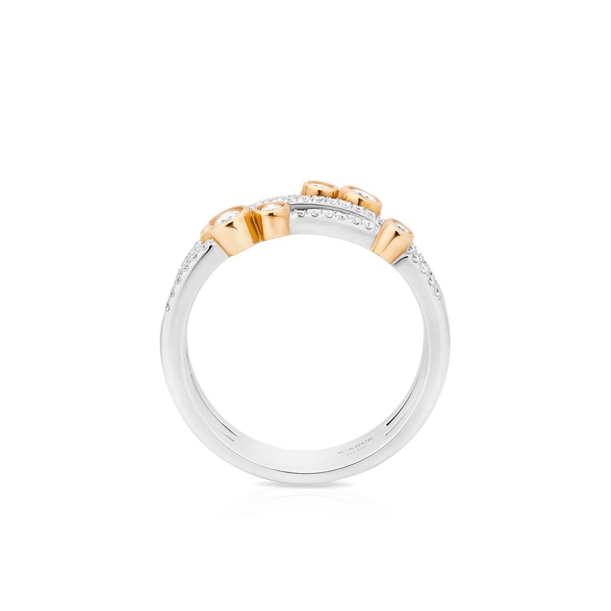 Pierścionek złoty W.KRUK