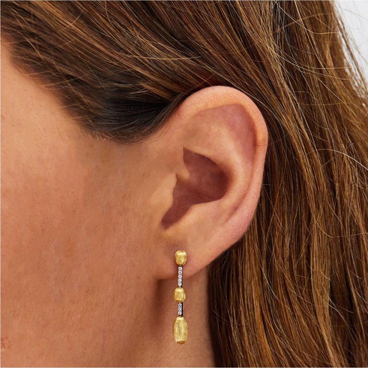 Kolczyki złote Nanis