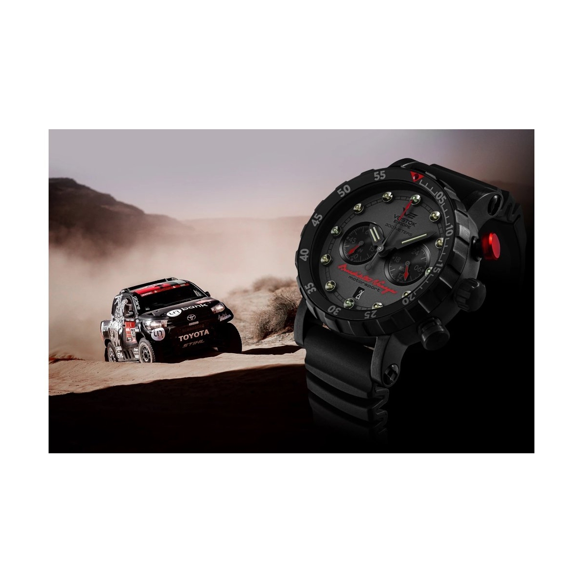 Zegarek Vostok Europe Benediktas Vanagas Black Edition