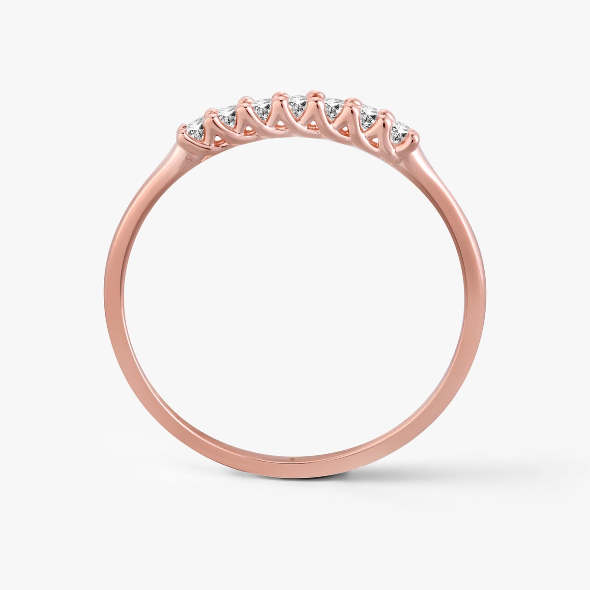 Pierścionek złoty z brylantami