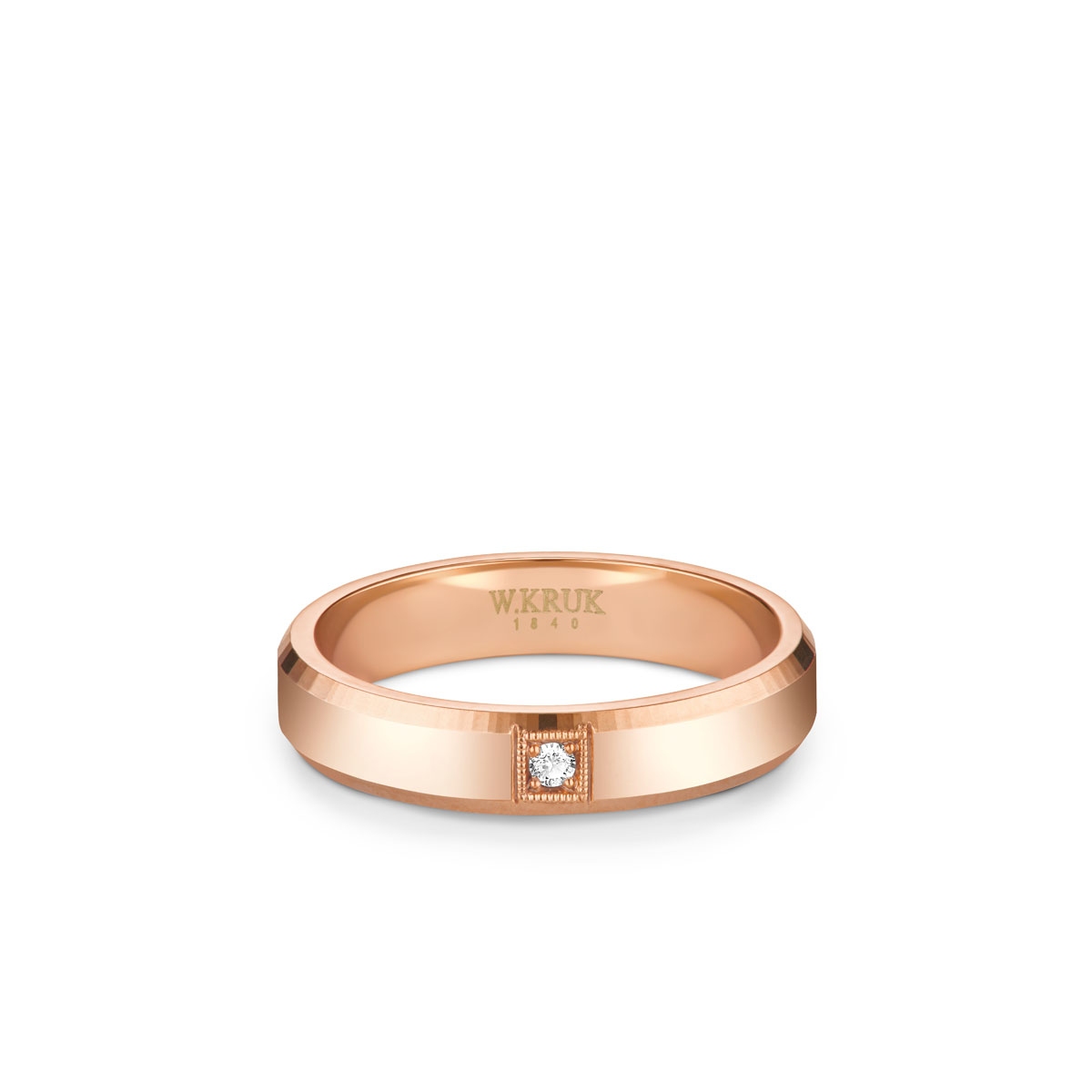 Komplet obrączek złotych BORMIO