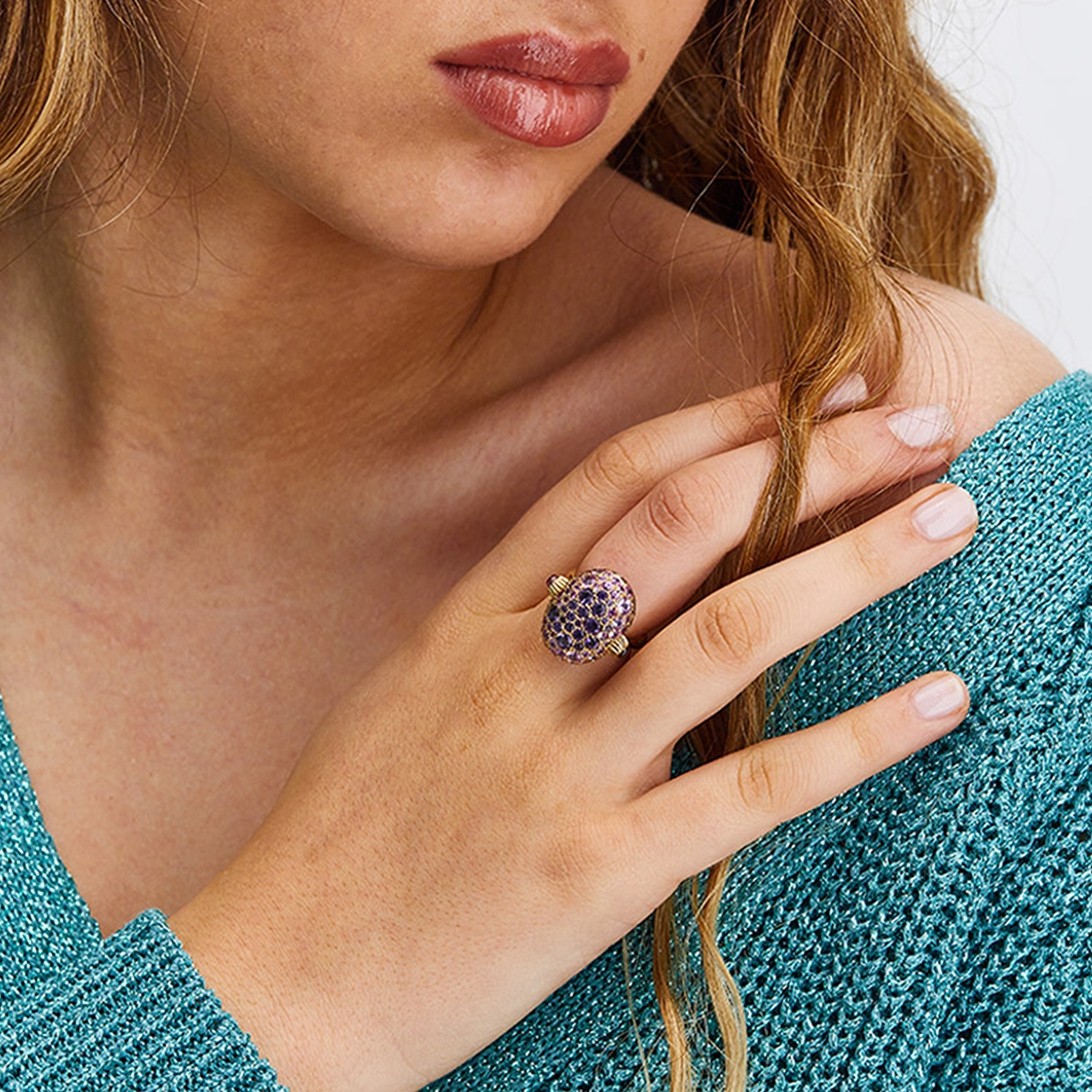 Pierścionek złoty Nanis