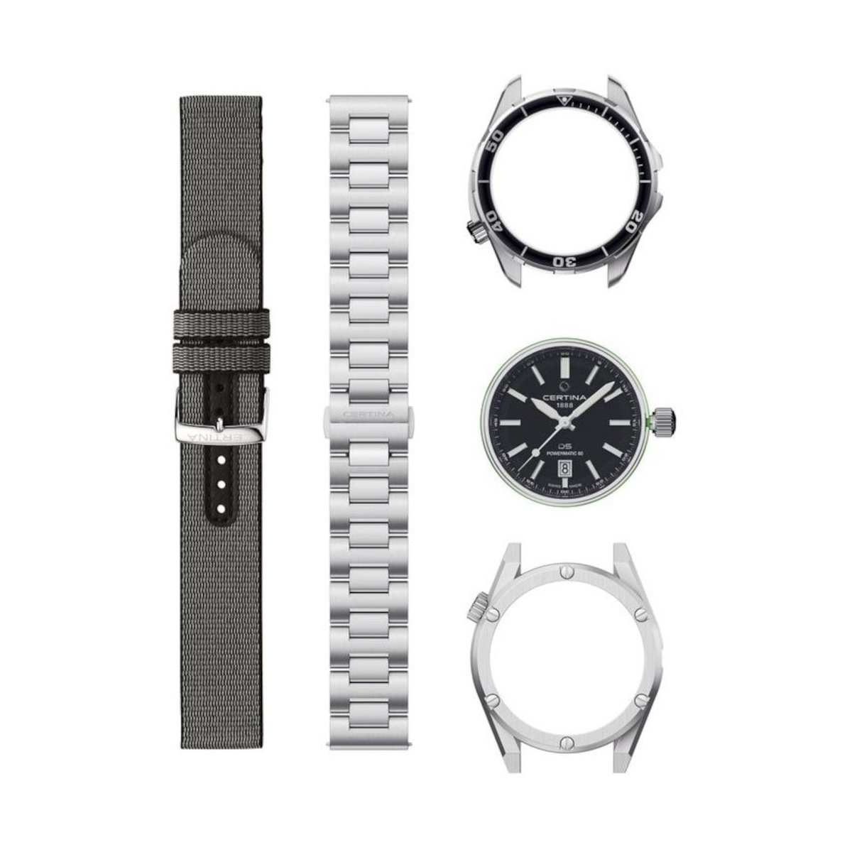 ZEGAREK CERTINA DS+ Kit Aqua & Sport