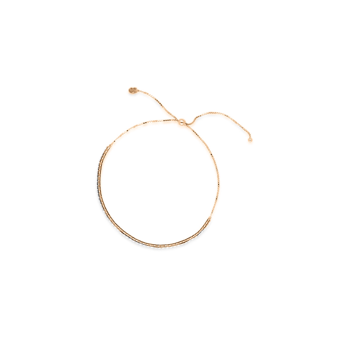 Bransoleta złota z brylantami