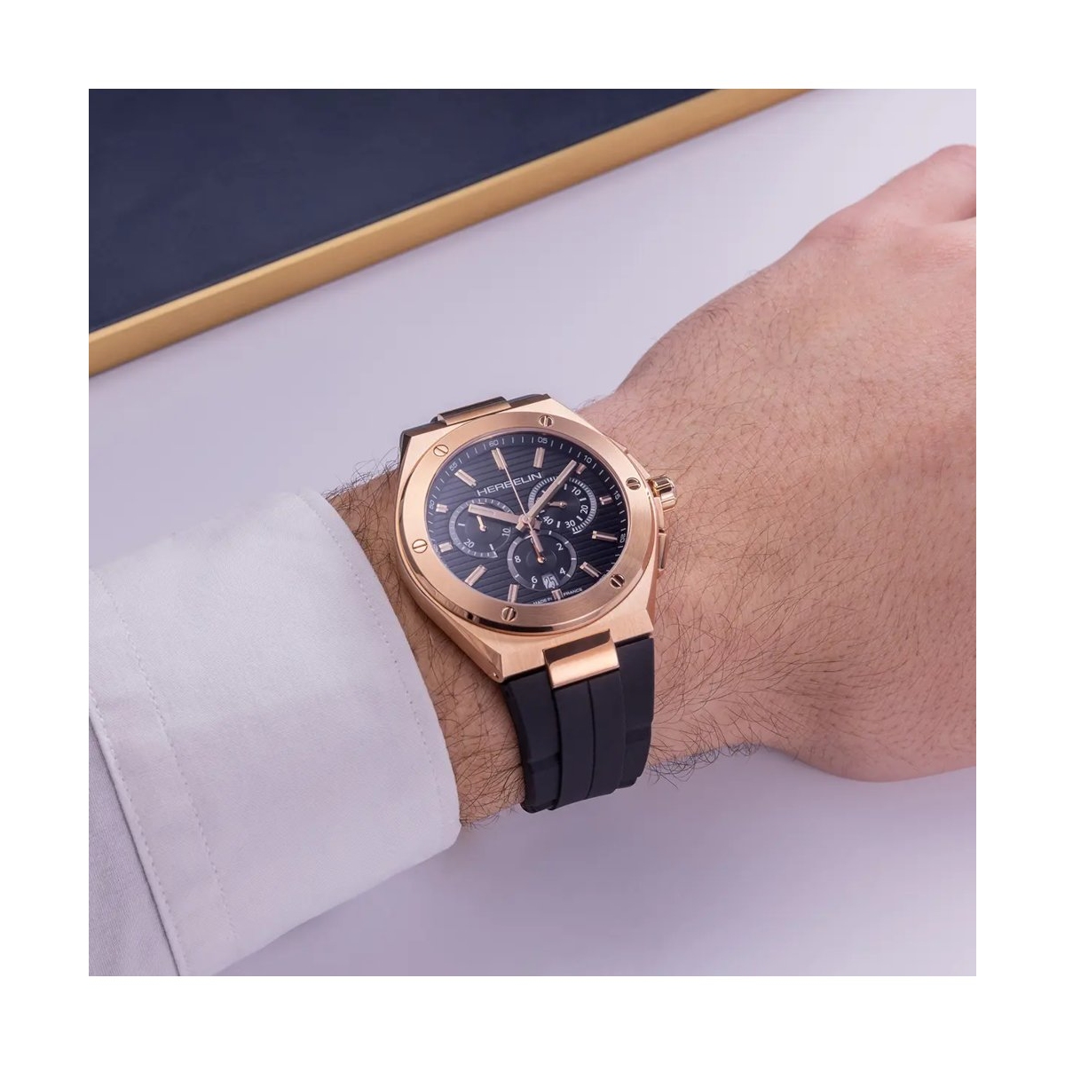 ZEGAREK HERBELIN CAP CAMARAT CHRONOGRAPH