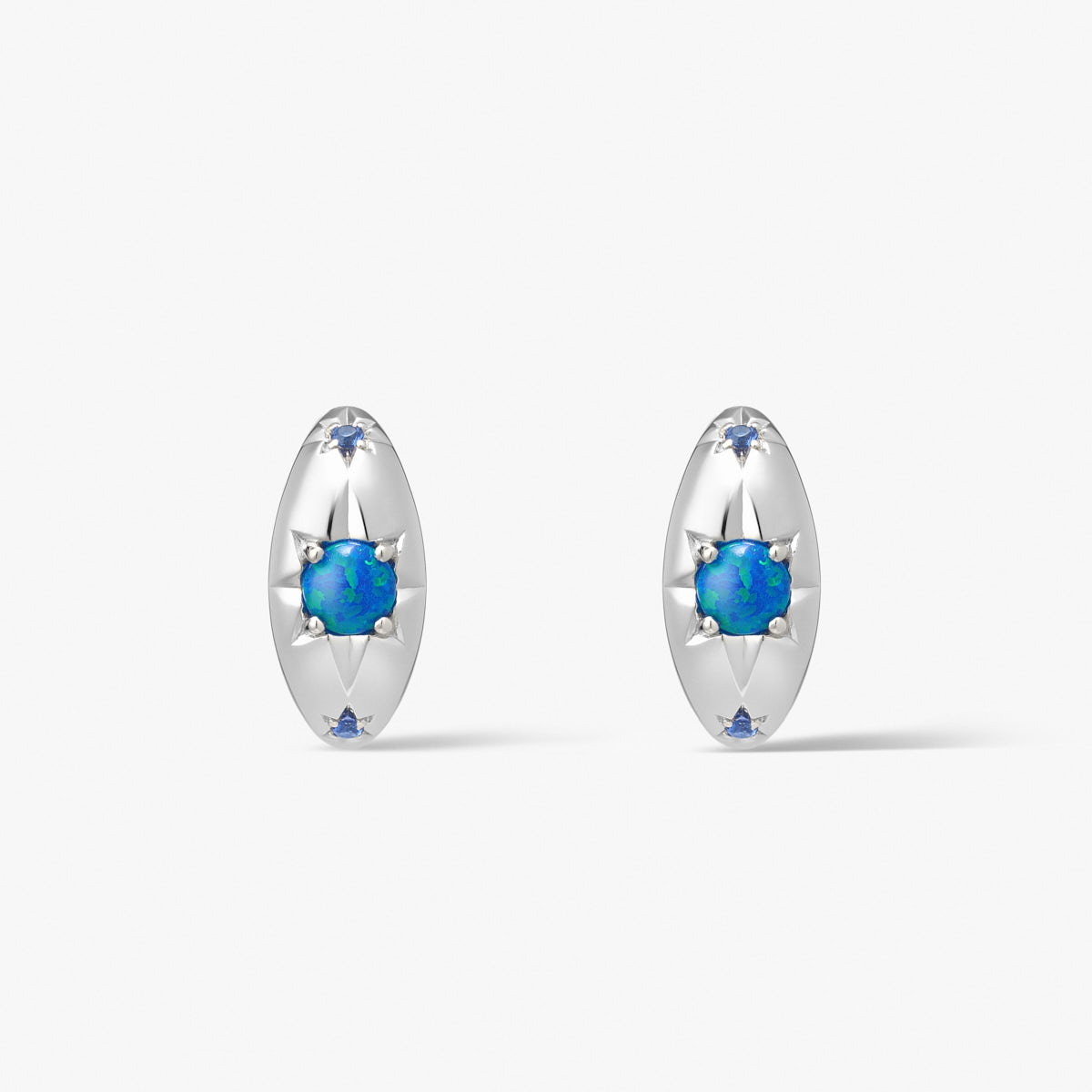 Kolczyki srebrne Alchemia