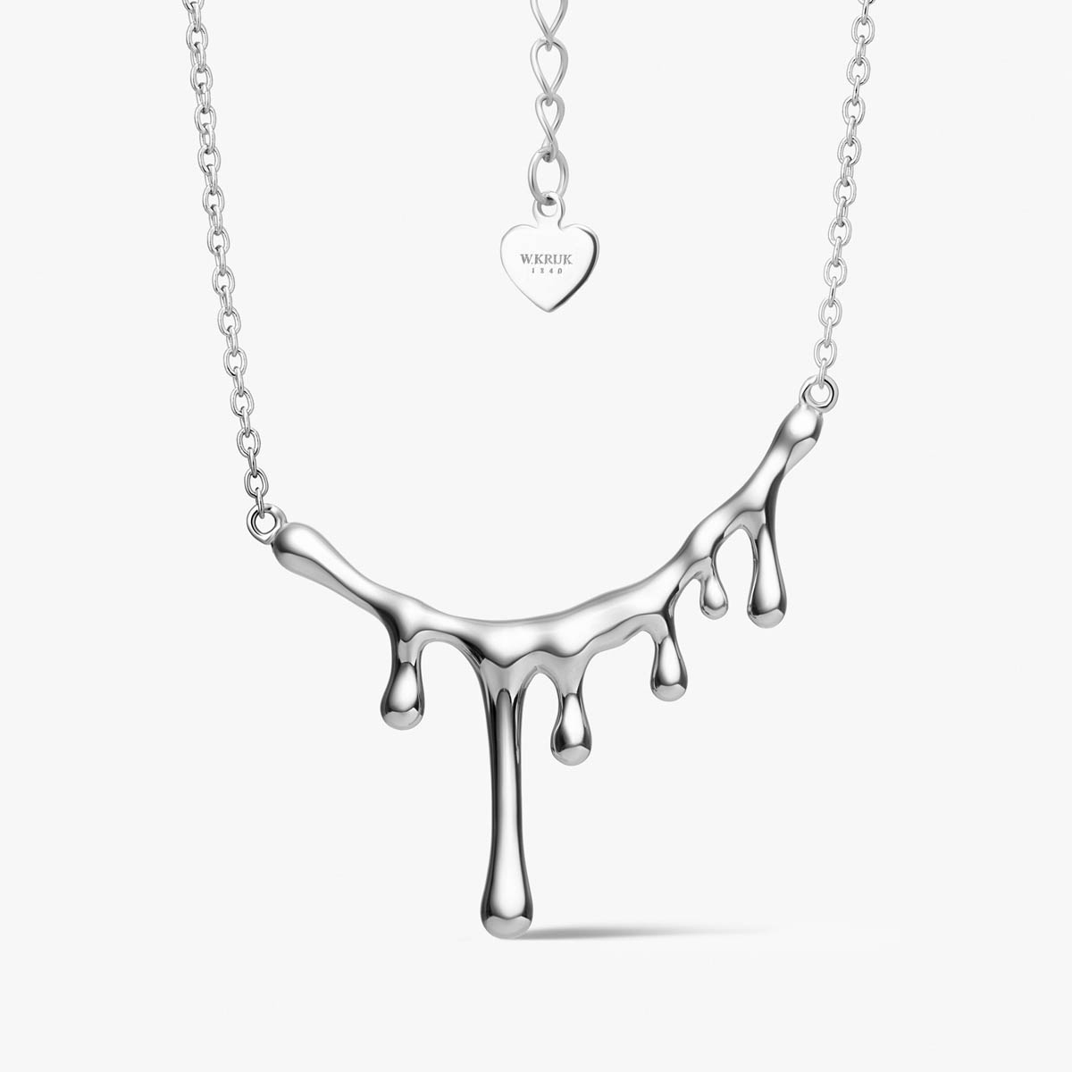 Naszyjnik srebrny Modern