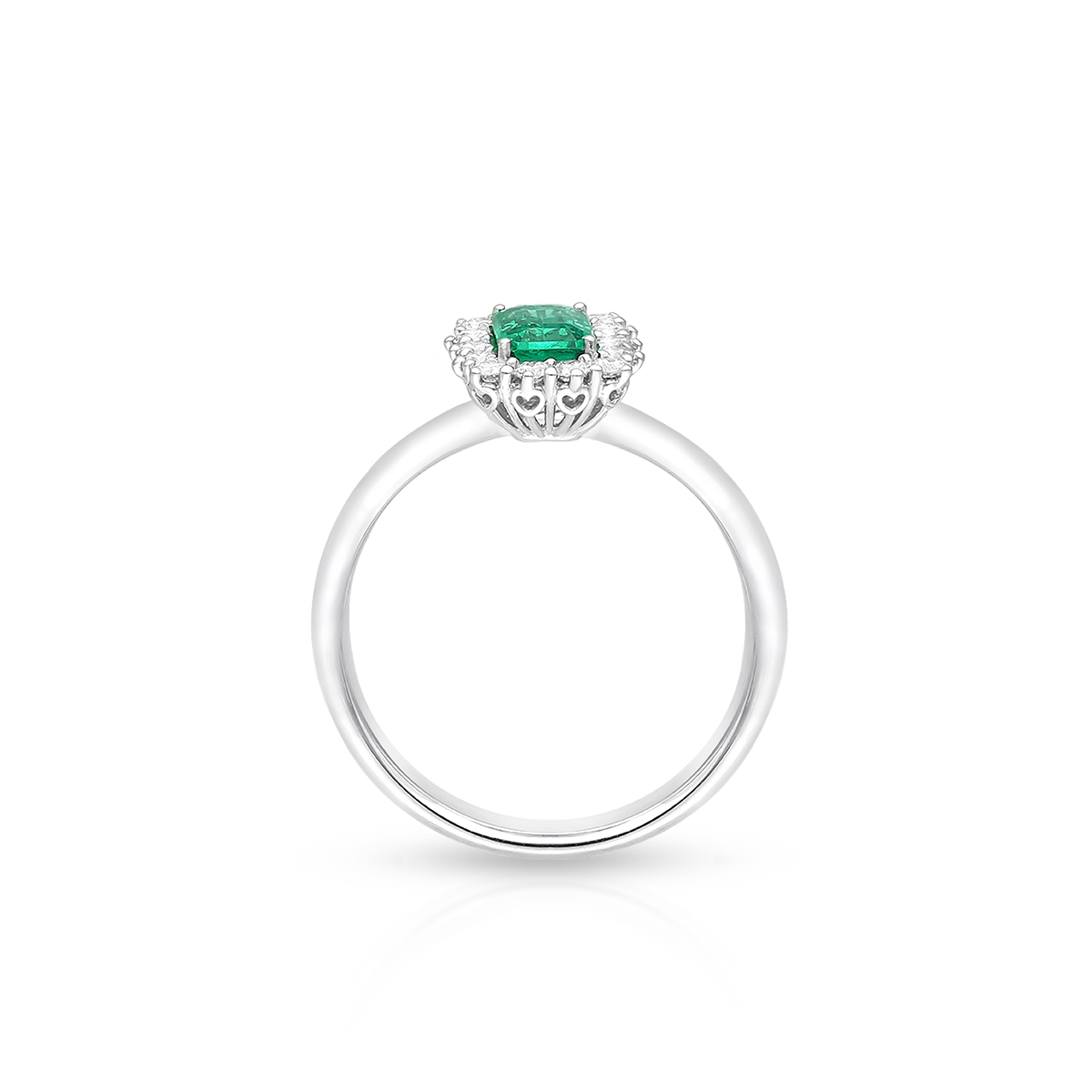 Pierścionek białe złoto RECARLO