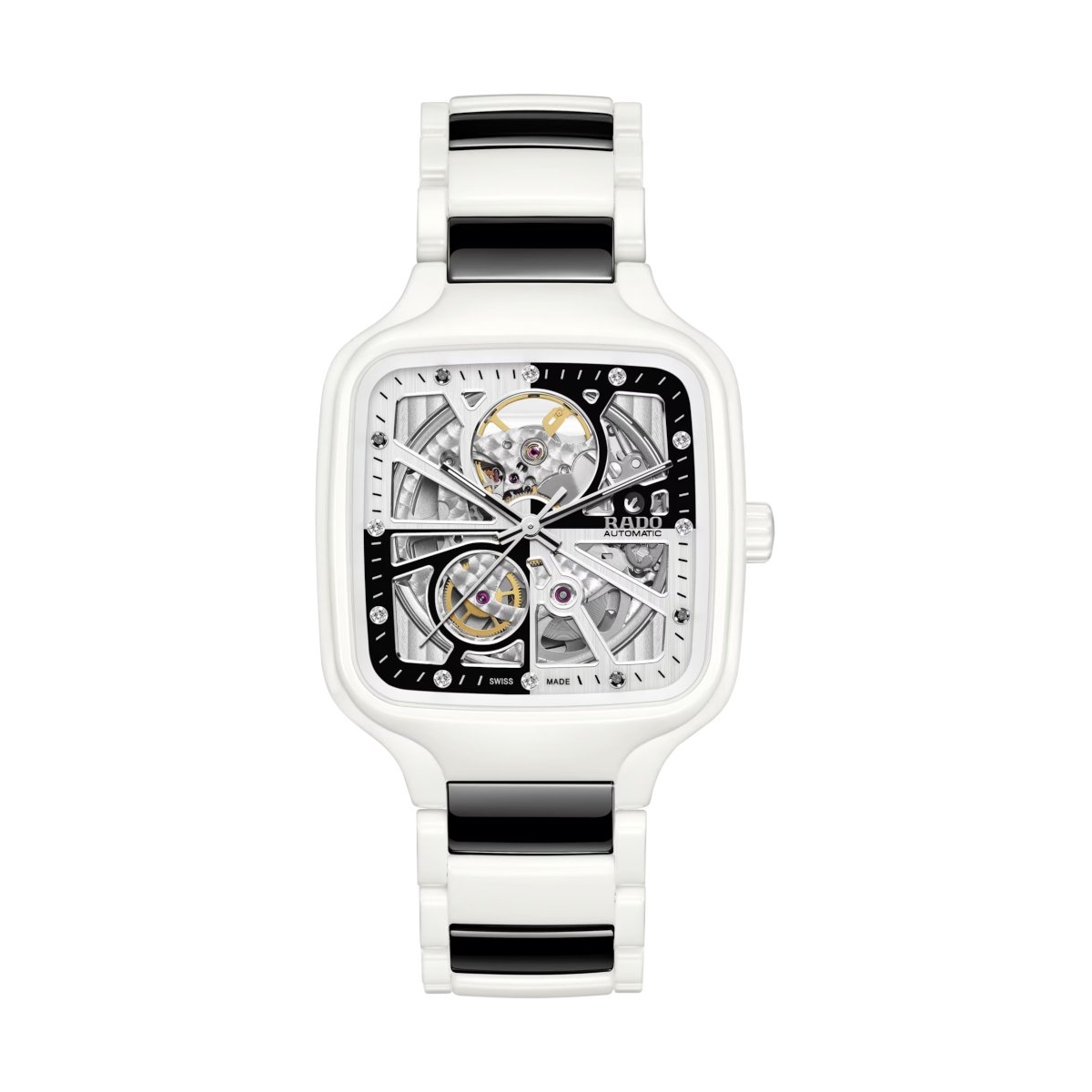 ZEGAREK RADO True Square Automatic Open Heart Diamonds Limited Edition