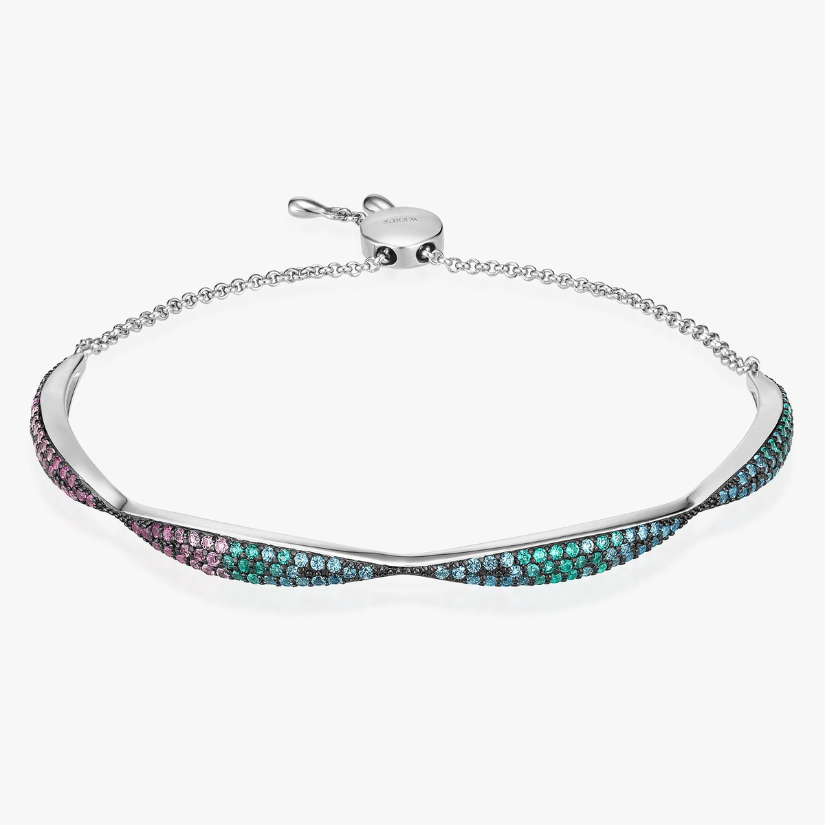 Bransoleta srebrna Preludium Paradise Birds