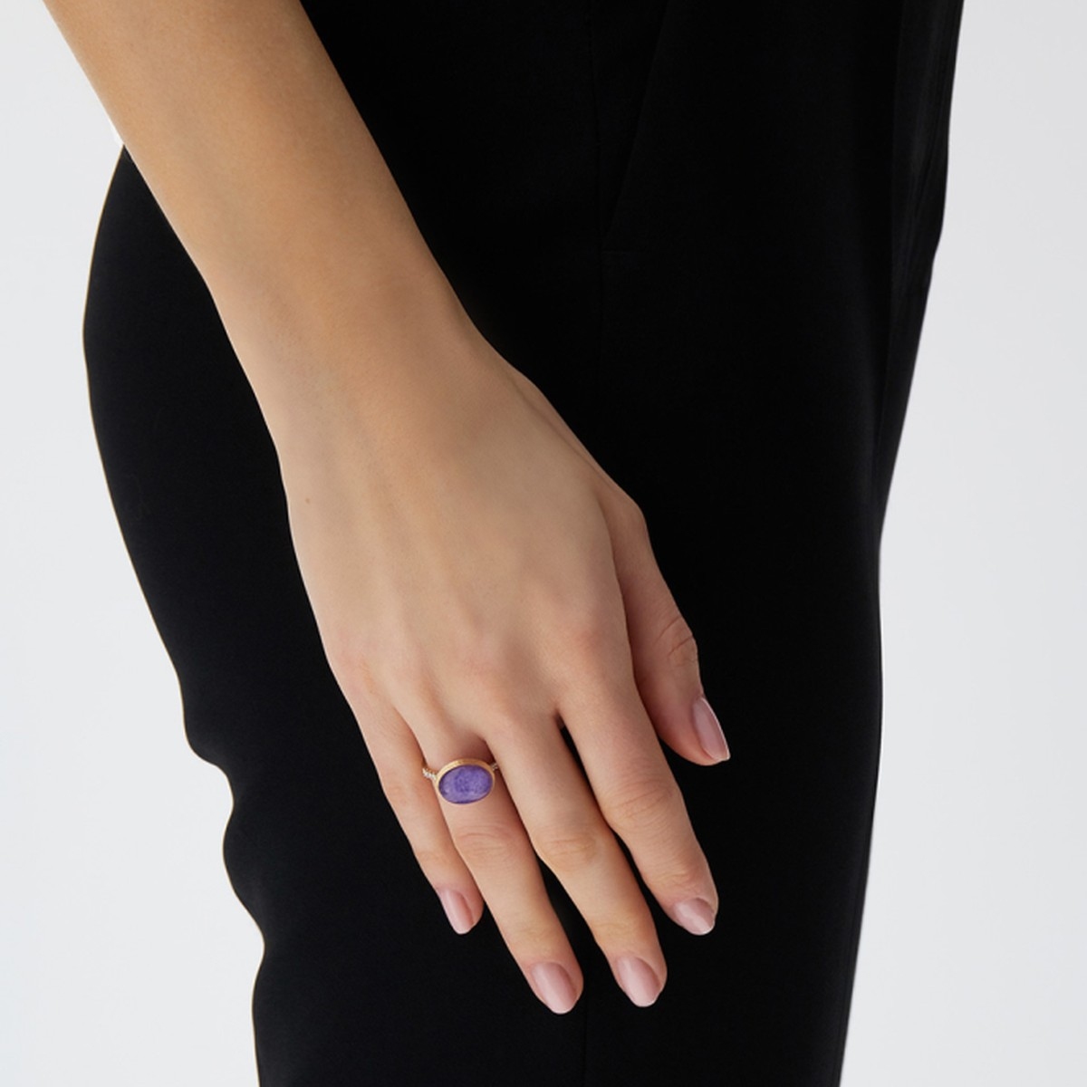 Pierścionek złoty Nanis