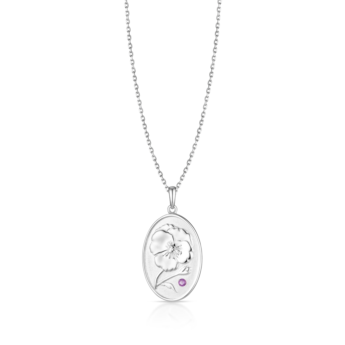 Wisiorek srebrny Medaliony Kwiaty Nocy