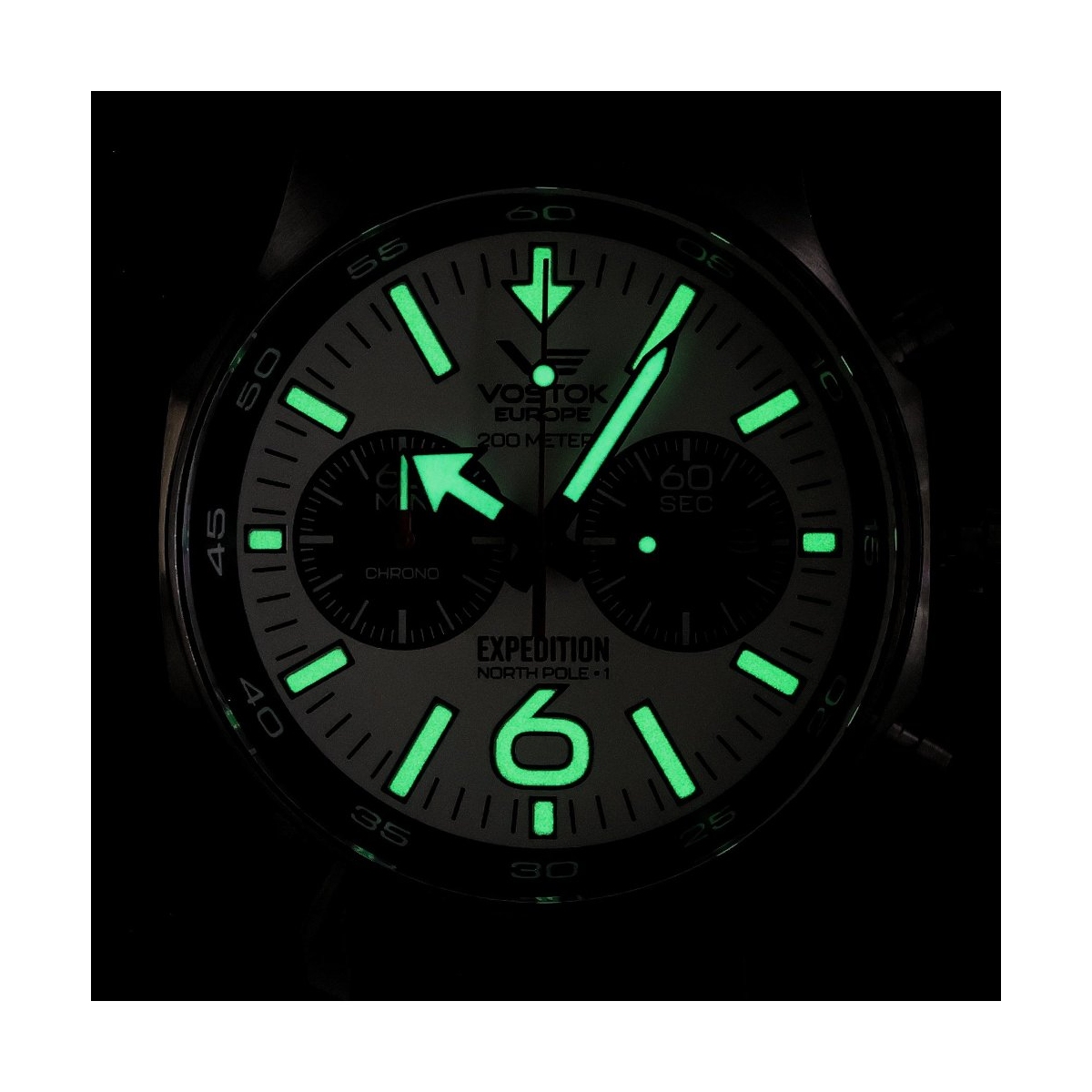 ZEGAREK VOSTOK EUROPE EXPEDITION NORTH POLE 1 CHRONO