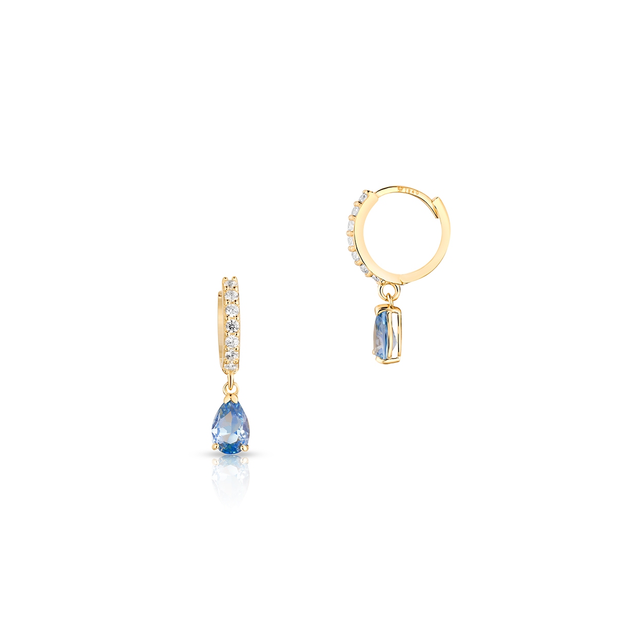 Kolczyki złote W.KRUK