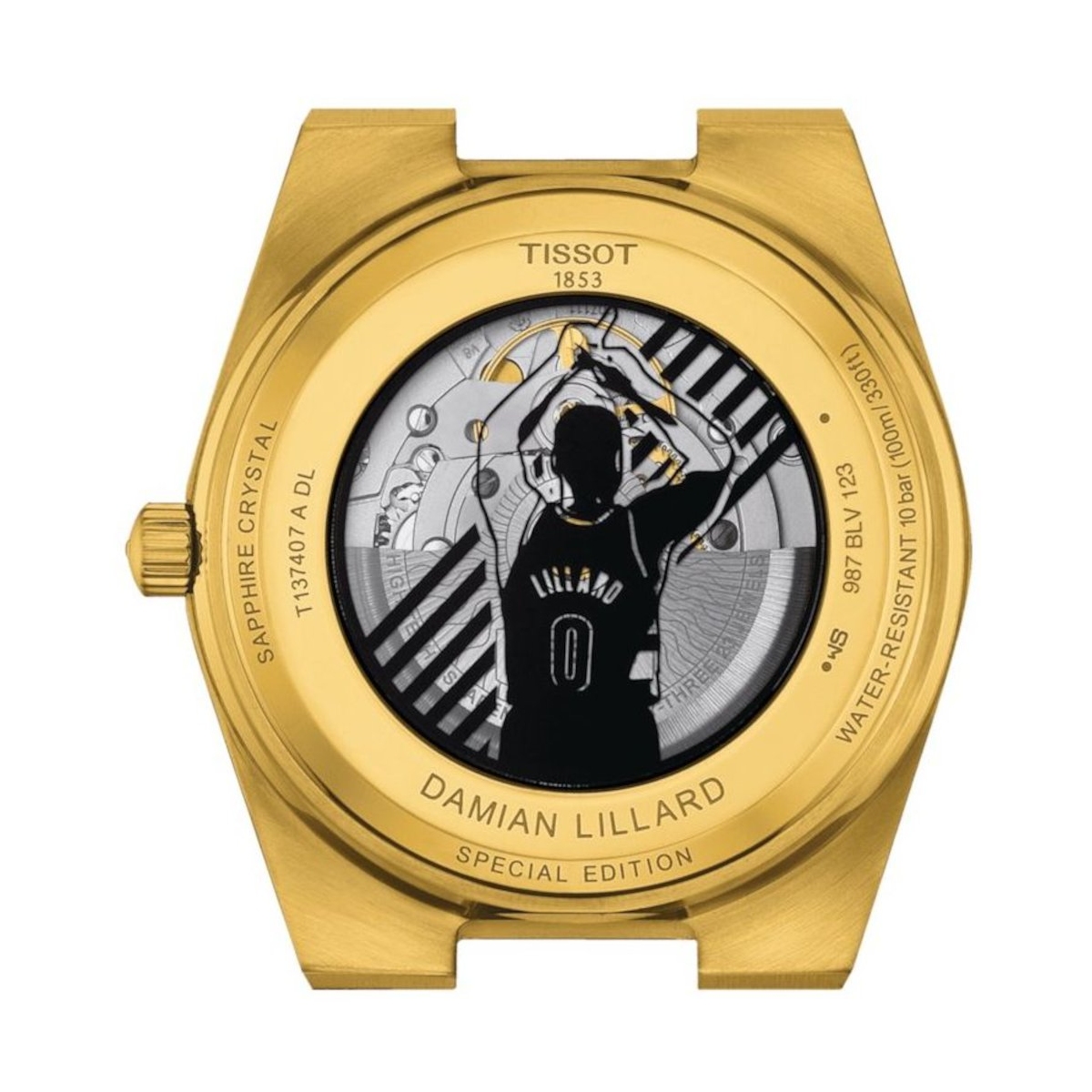 TISSOT PRX POWERMATIC 80 DAMIAN LILLARD SPECIAL EDITION
