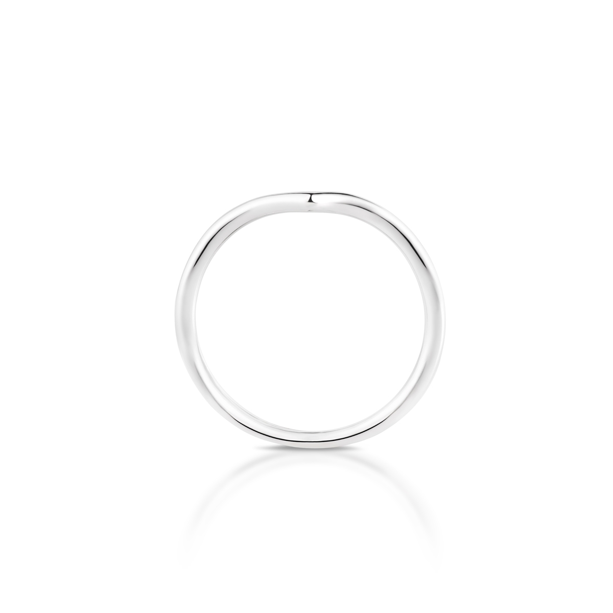 Pierścionek srebrny basic