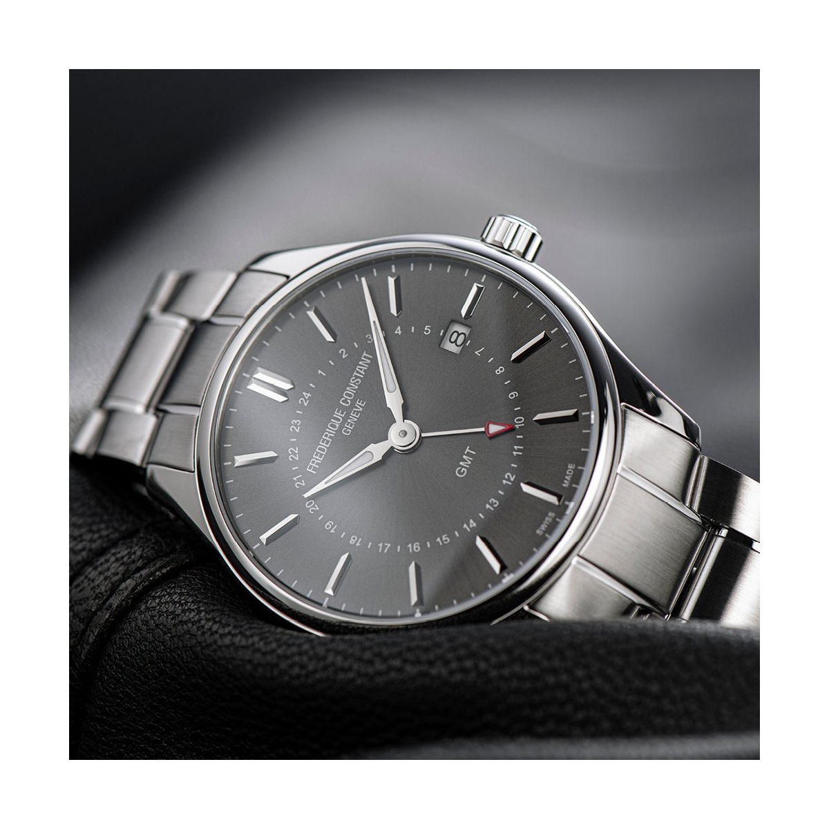 ZEGAREK FREDERIQUE CONSTANT CLASSICS QUARTZ GMT