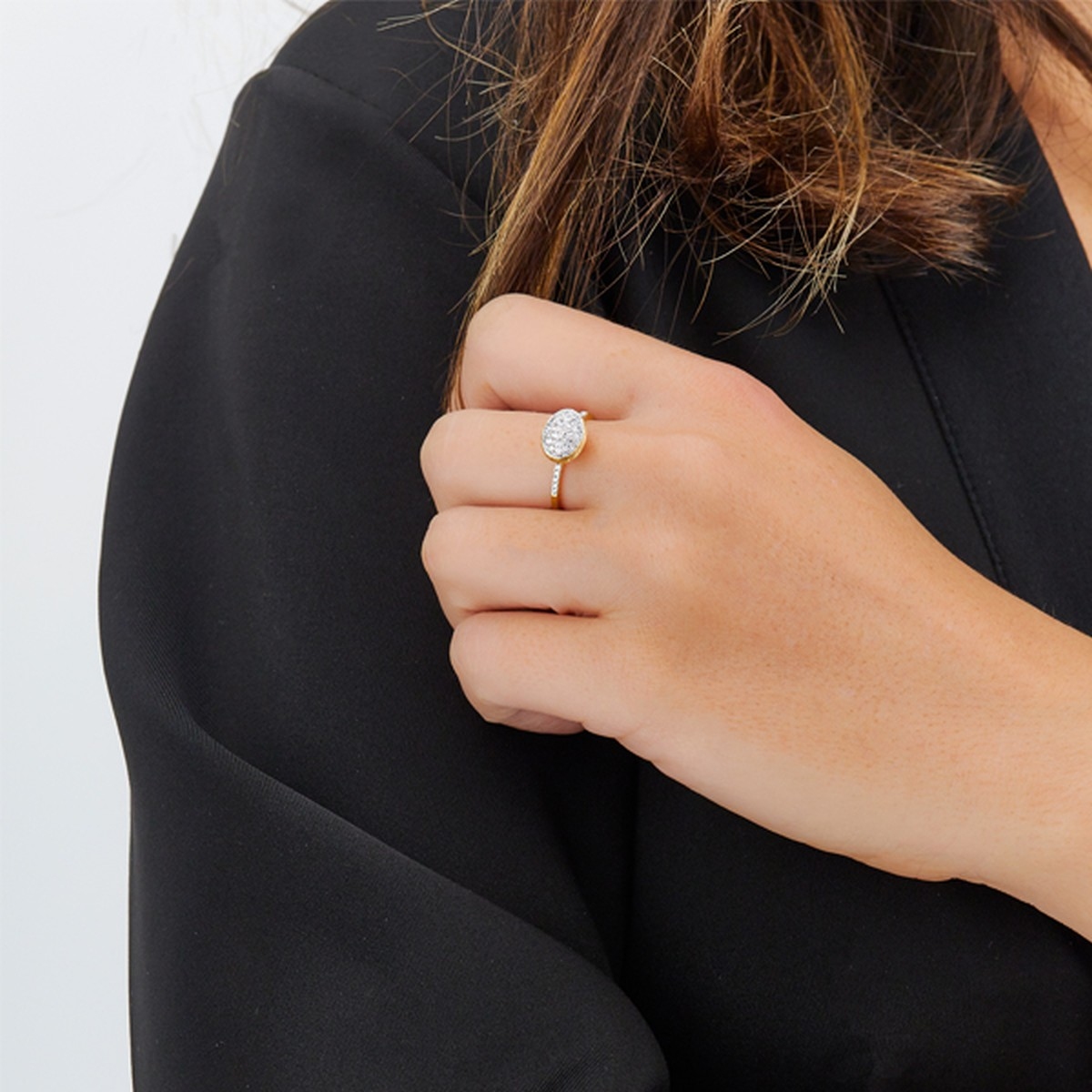 Pierścionek złoty Nanis