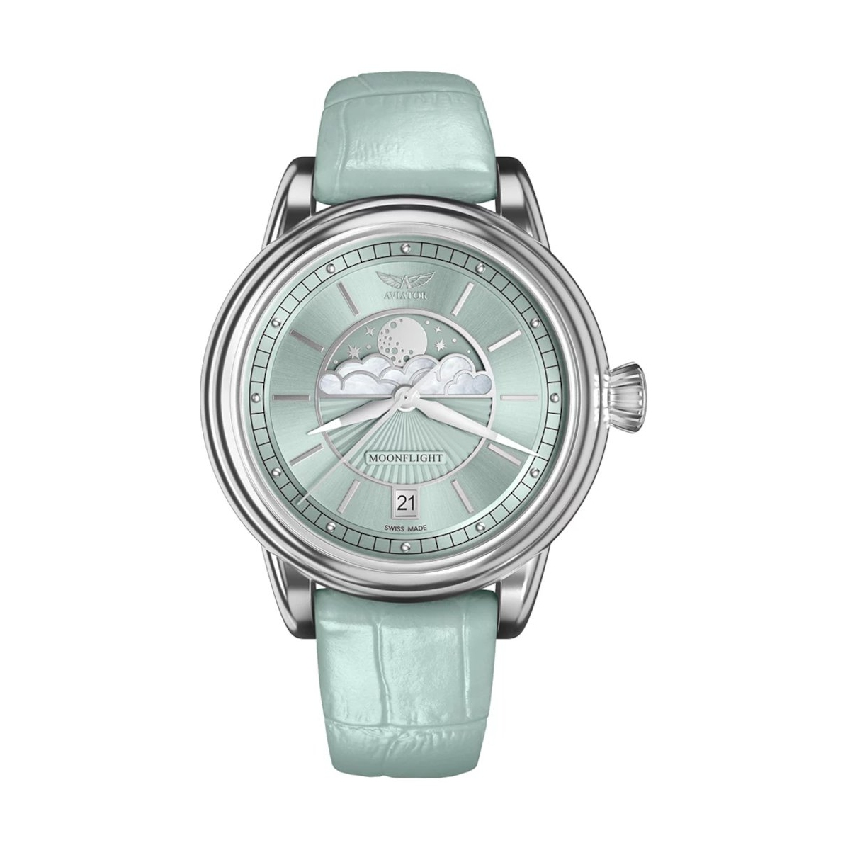 ZEGAREK AVIATOR DOUGLAS MOONFLIGHT