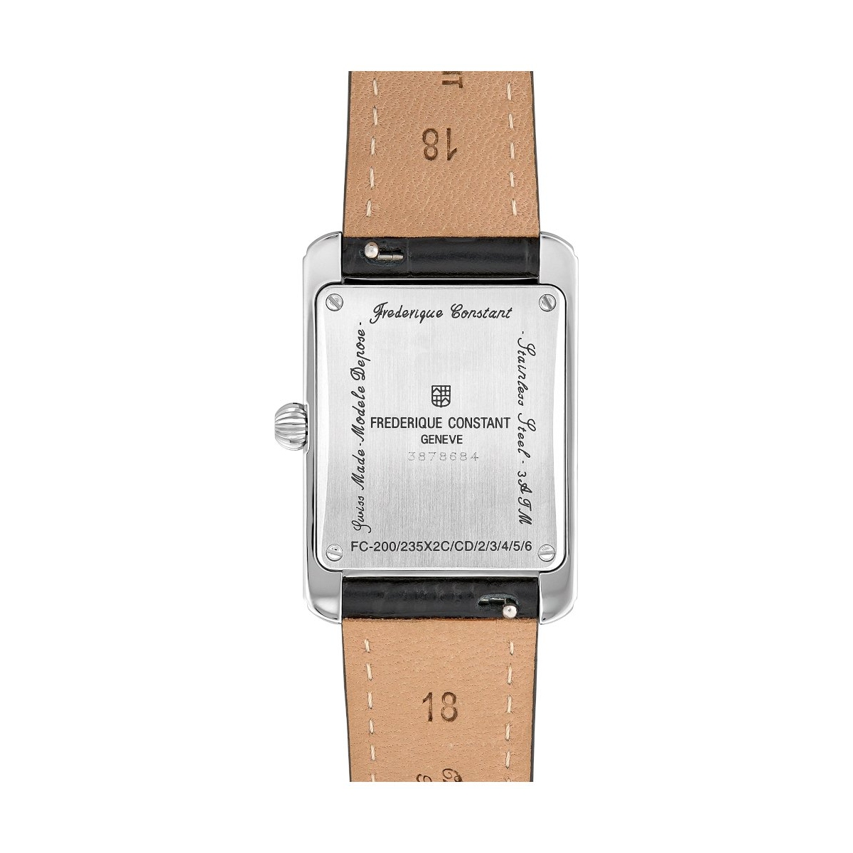 ZEGAREK FREDERIQUE CONSTANT CLASSICS CARREE SMALL SECONDS