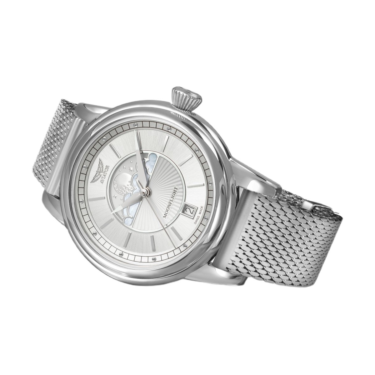 ZEGAREK AVIATOR DOUGLAS MOONFLIGHT