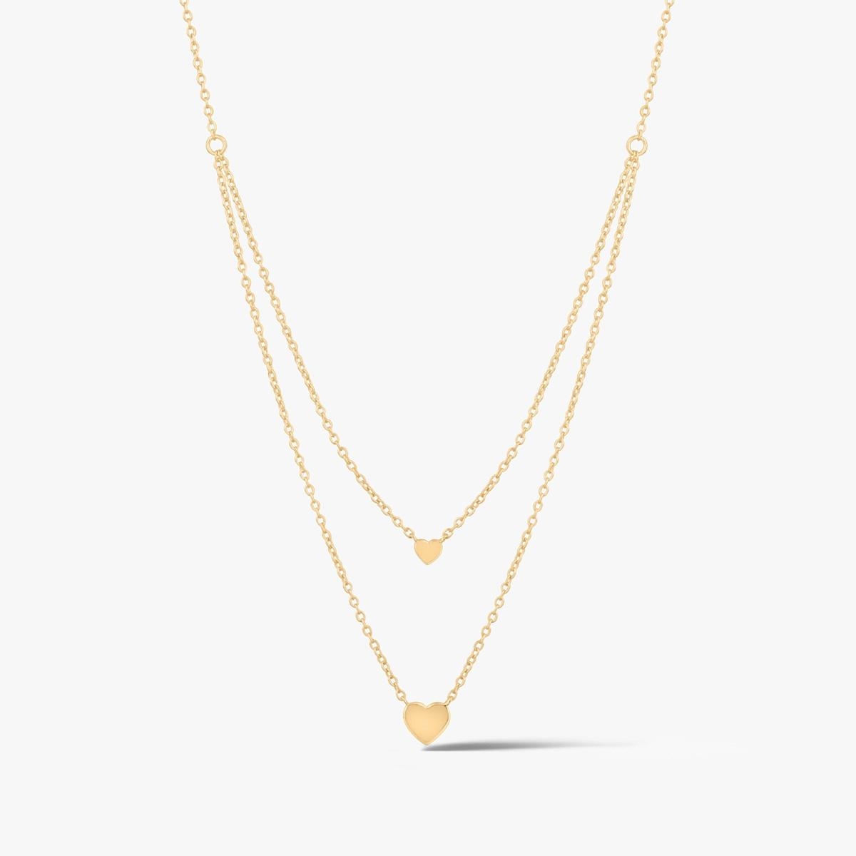 Naszyjnik srebrny pozłacany kaskadowy