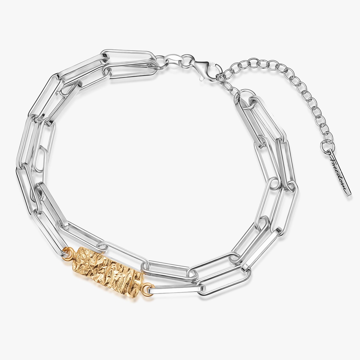 Bransoleta srebrna FREEDOM ELEMENTS