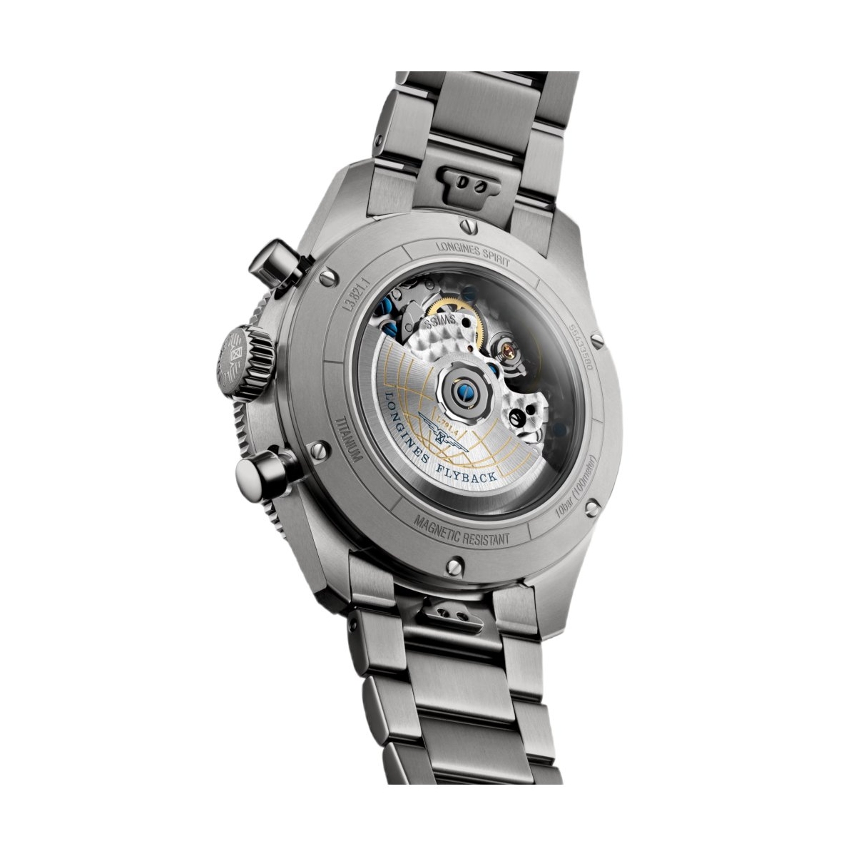 LONGINES SPIRIT FLYBACK TITANIUM