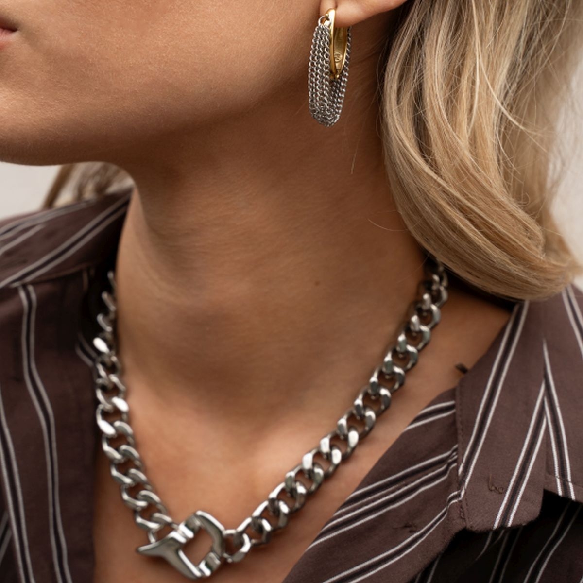 Kolczyki z łańcuszkami Picky Pica