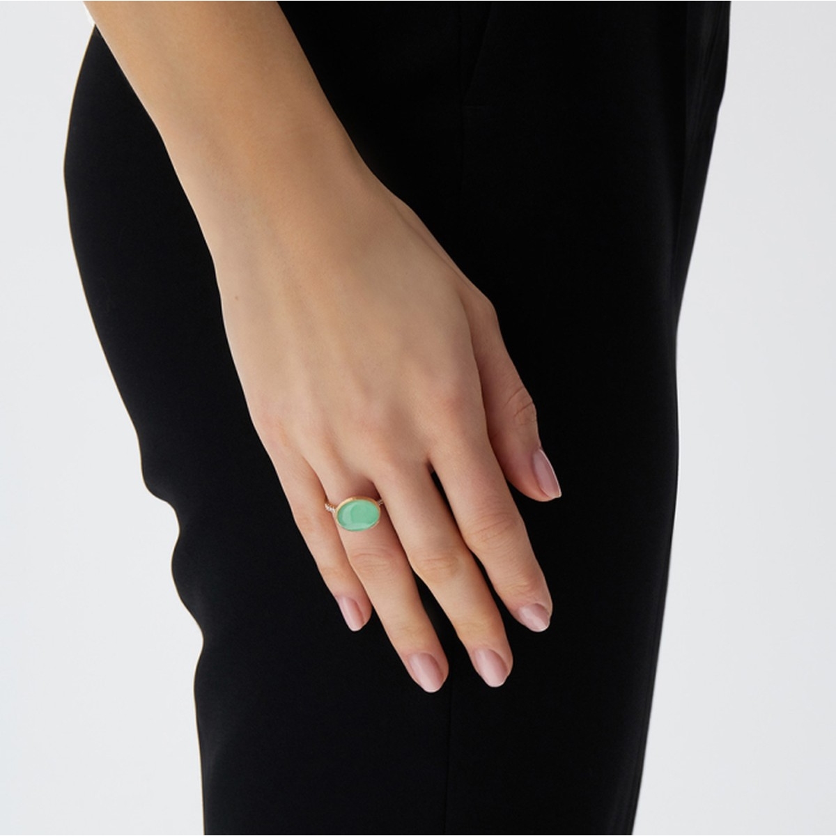 Pierścionek złoty Nanis