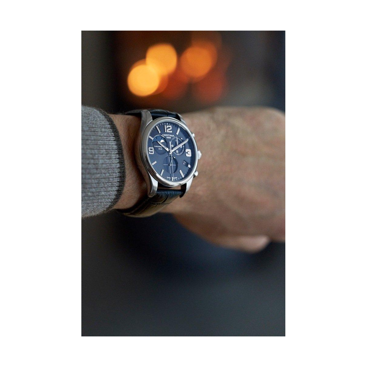 ZEGAREK CERTINA DS-8 CHRONOGRAPH MOON PHASE