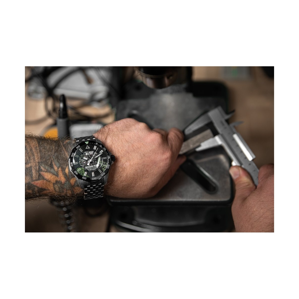 ZEGAREK VOSTOK EUROPE GELEŽINIS VILKAS "IRON WOLF" LIMITED EDITION