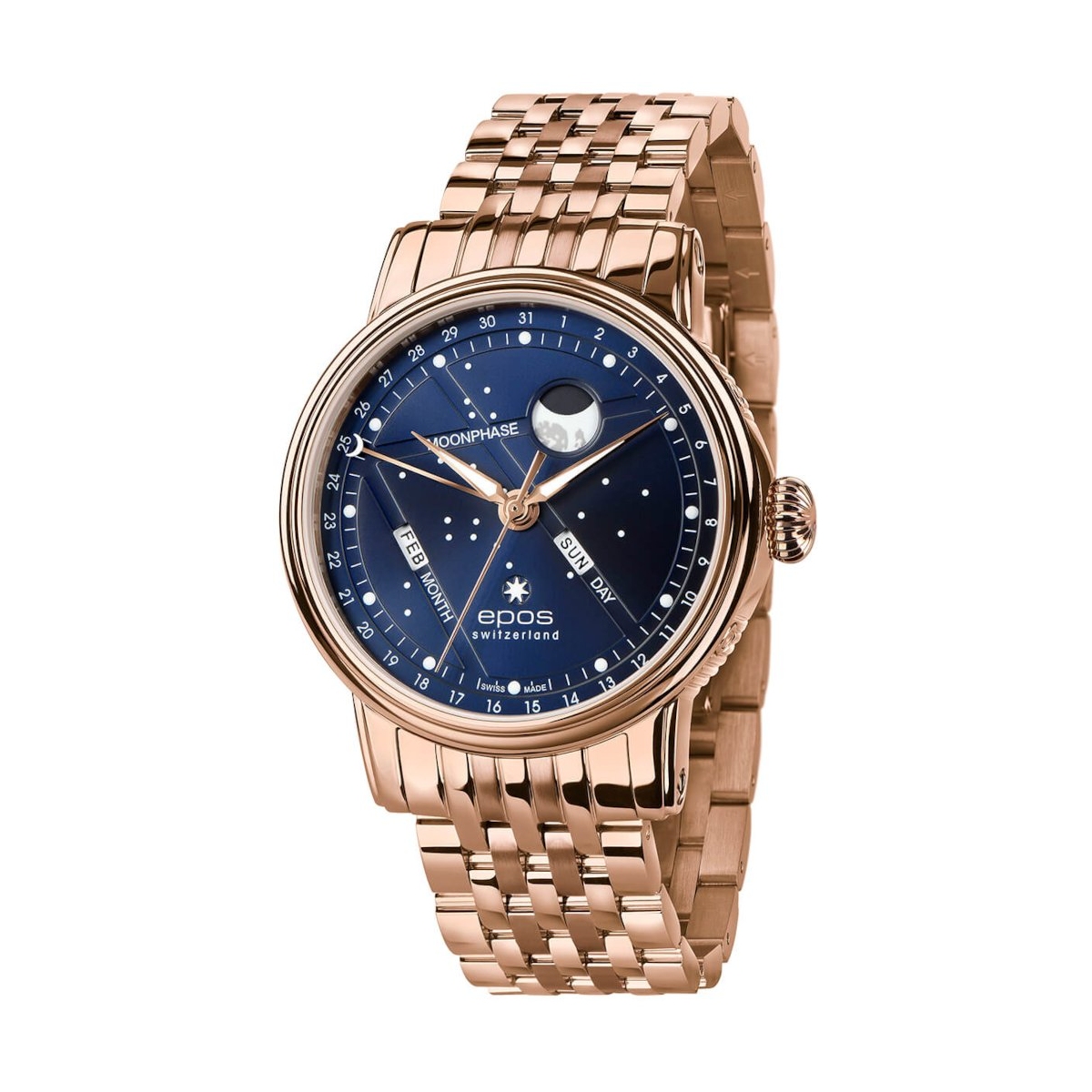 ZEGAREK EPOS ARTISTRY 3439 BM NORTH STAR AUTOMATIC MOONPHASE